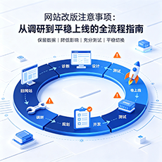 抚顺市建站-网站改版注意事项：从调研到平稳上线的全流程指南