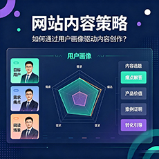 顺城建站-网站内容策略：如何通过用户画像驱动内容创作？