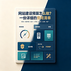 顺城建站-网站建设预算怎么做？一份详细的费用清单