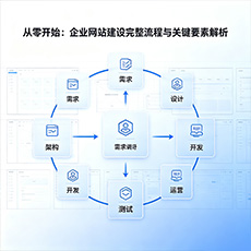 抚顺市建站-从零开始：企业网站建设完整流程与关键要素解析