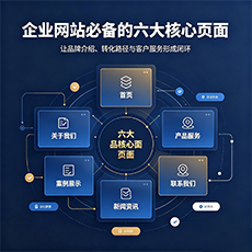抚顺市建站-企业网站必备的六大核心页面